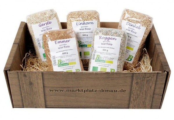 Marktplatz Donau - Getreide Box