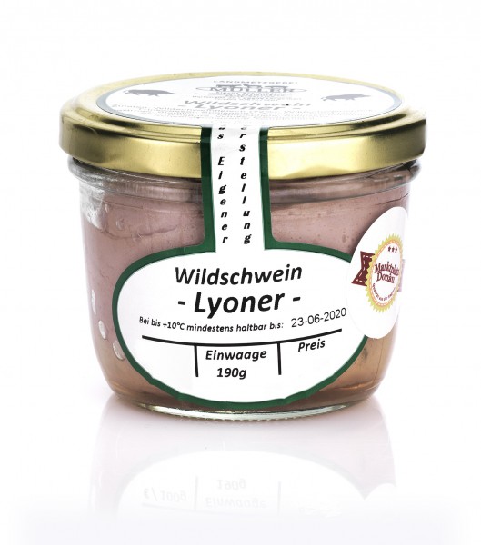 Wildschein-Lyoner