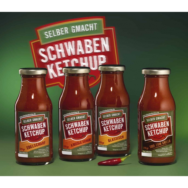 Schwabenketchup Dreierlei